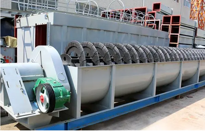 淺談提高螺旋洗砂機(jī)效率的幾種方法